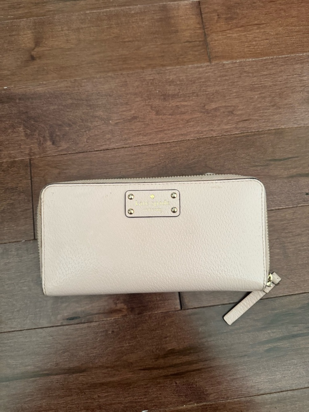 Kate Spade Zip-Around Wallet in Light Pink